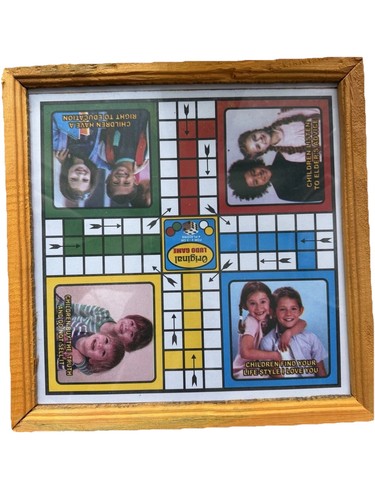 African ludo board game with - african,