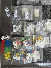 dice and counters
