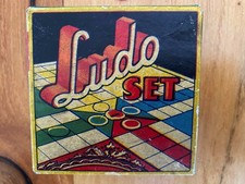 Old Ludo Box with lots of