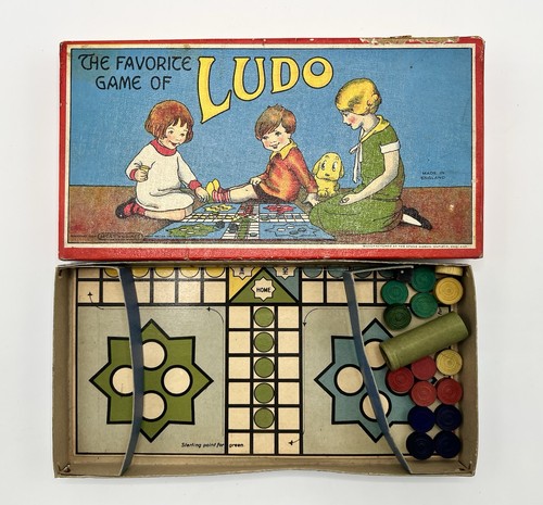 Vintage spear ludo board - vintage,