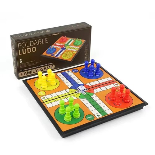 African ludo board game - board,