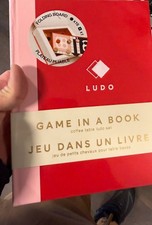 Ludo Game in a Book Shape Suck