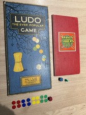 Vintage Board Games Ludo &