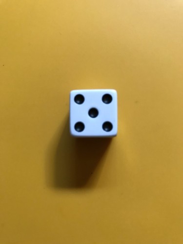 Six sided spot - for, ludo
