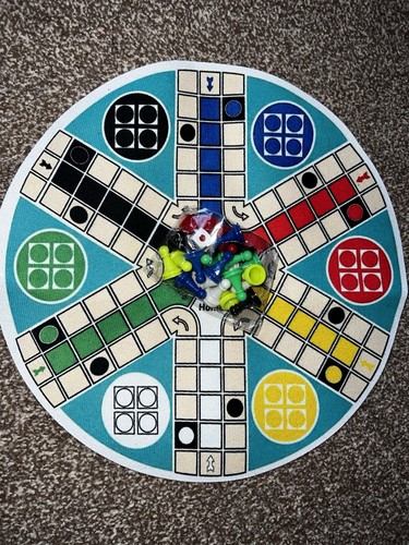 Ludo foldable round - ludo, w/